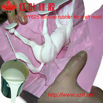 Manual mould silicone rubber